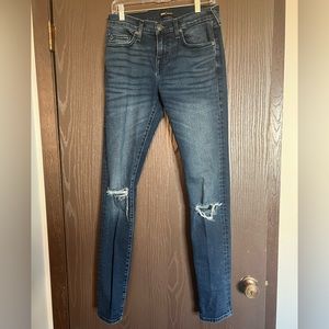 True Religion Rocco Relaxed Skinny Jeans size 28 waist, 34 length